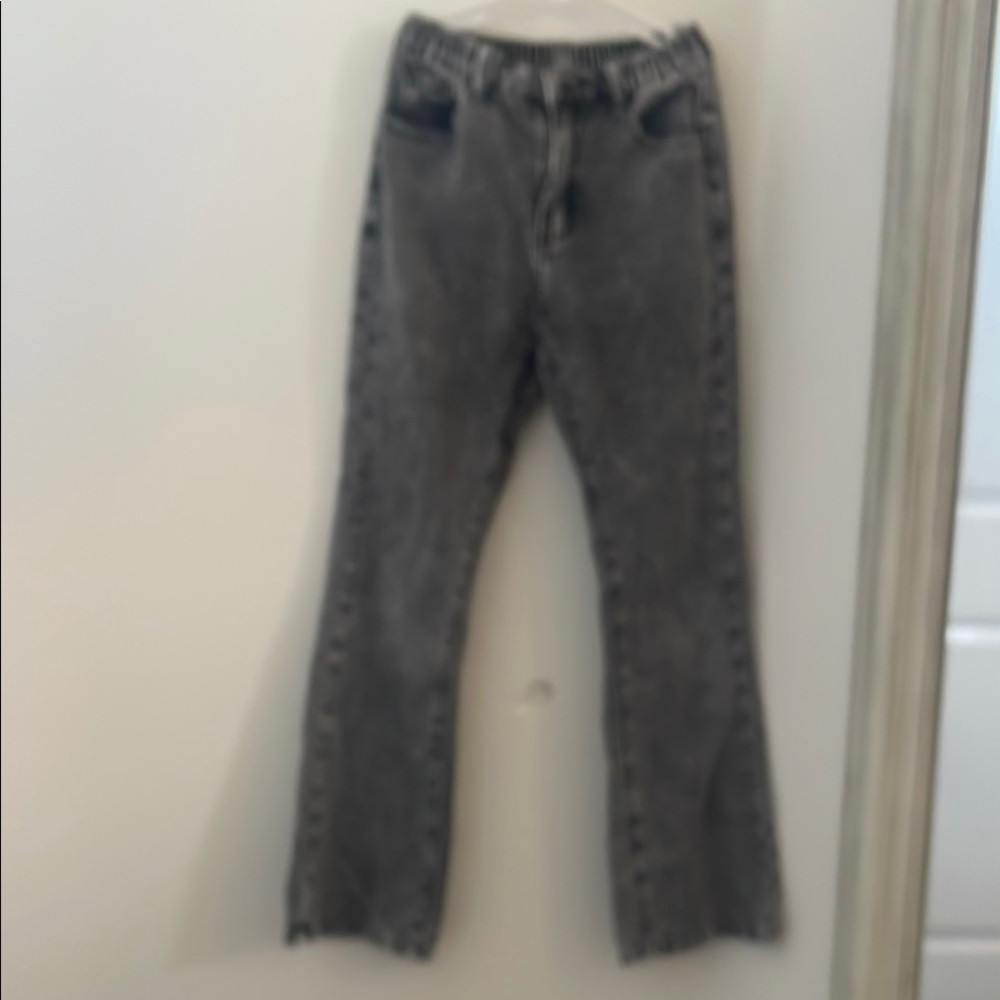 Gray Denim Jeans